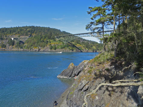 Deception Pass in Washington State