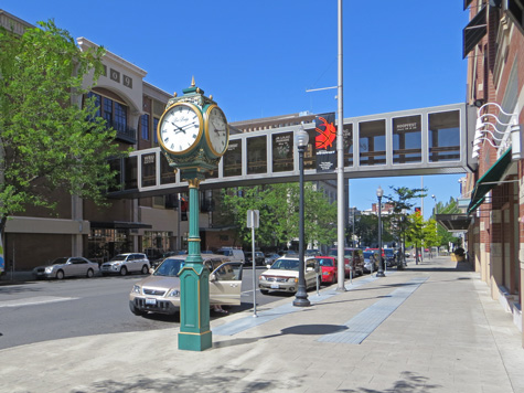 Street in Spokane Washington