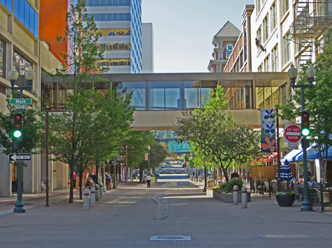Skywalks in Spokane Washington